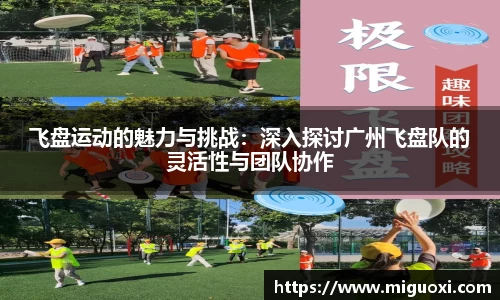 飞盘运动的魅力与挑战：深入探讨广州飞盘队的灵活性与团队协作